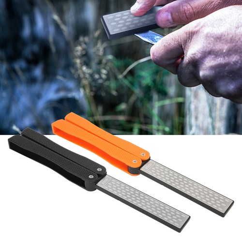 Folding Sharpener FanShaped DoubleSide Knife Blade Kitchen Sharpener Grinde US