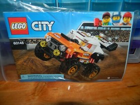LEGO City 60146 STUNT TRUCK Complete Booklet Minifig RETIRED