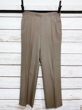 Austin Reed Ayrshire Mens Dress Pants Sz 32x31 Gray Pleated Front Straight Leg