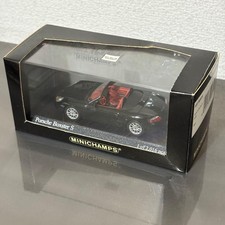MINICHAMPS Porsche Boxster S 986 Model Car 1/43 Black Scale Collectible
