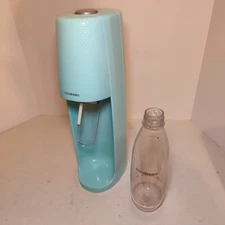 SODASTREAM Fizzi SPT-001 Sparkling Water Soda Maker Machine Icy Blue