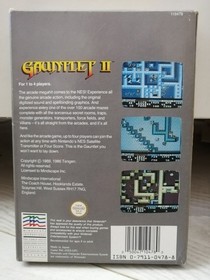*RARE* Gauntlet II 2 - Nintendo NES - Boxed & Complete PAL A - UK CIB