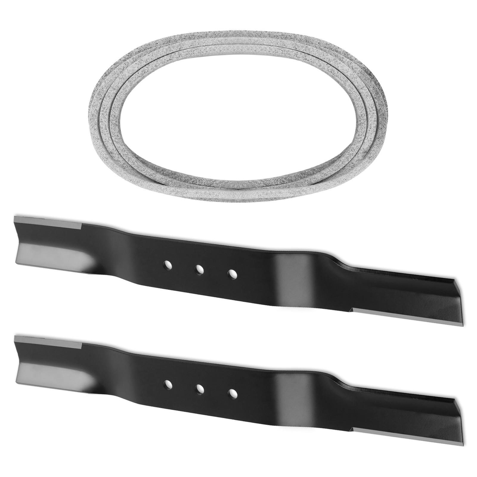 2Pcs 9036 Lawn Mower Blade & 74" 4220 Belt Set For Swisher 4