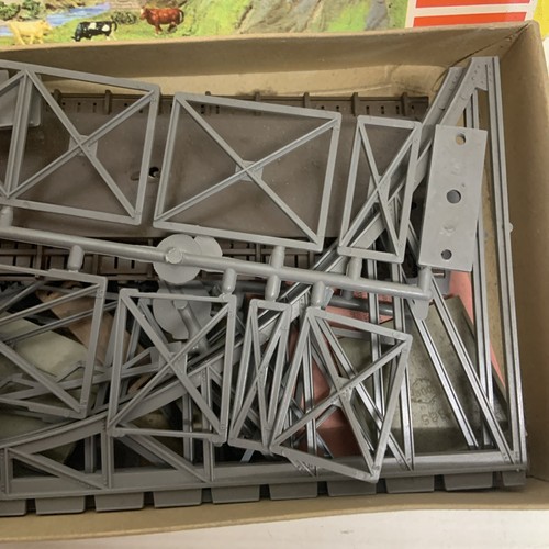 Train ancien HO 1/87 - kit FALLER décor pont métallique ref B-548 NEUF en boite - Imagen 4 de 9