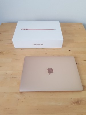 Apple MacBook Air M1 13'' 2020 256GB 8GB SSD 8-Core Gold (Rosé) Display defekt