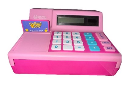 Learning Resources Pretend/Play Calulator Cash Register, Coins, Credit Card