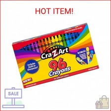 Cra-Z-Art 96ct Crayons in Flip-Top Box with Sharpener