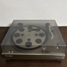 Sony PS-4750 Direct Drive Turntable Tested Tonearm Weight Fault Missing Japan