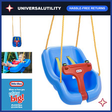 2-in-1 Baby Swing with Adjustable Straps - Snug Secure for 9 Months to 4 Years