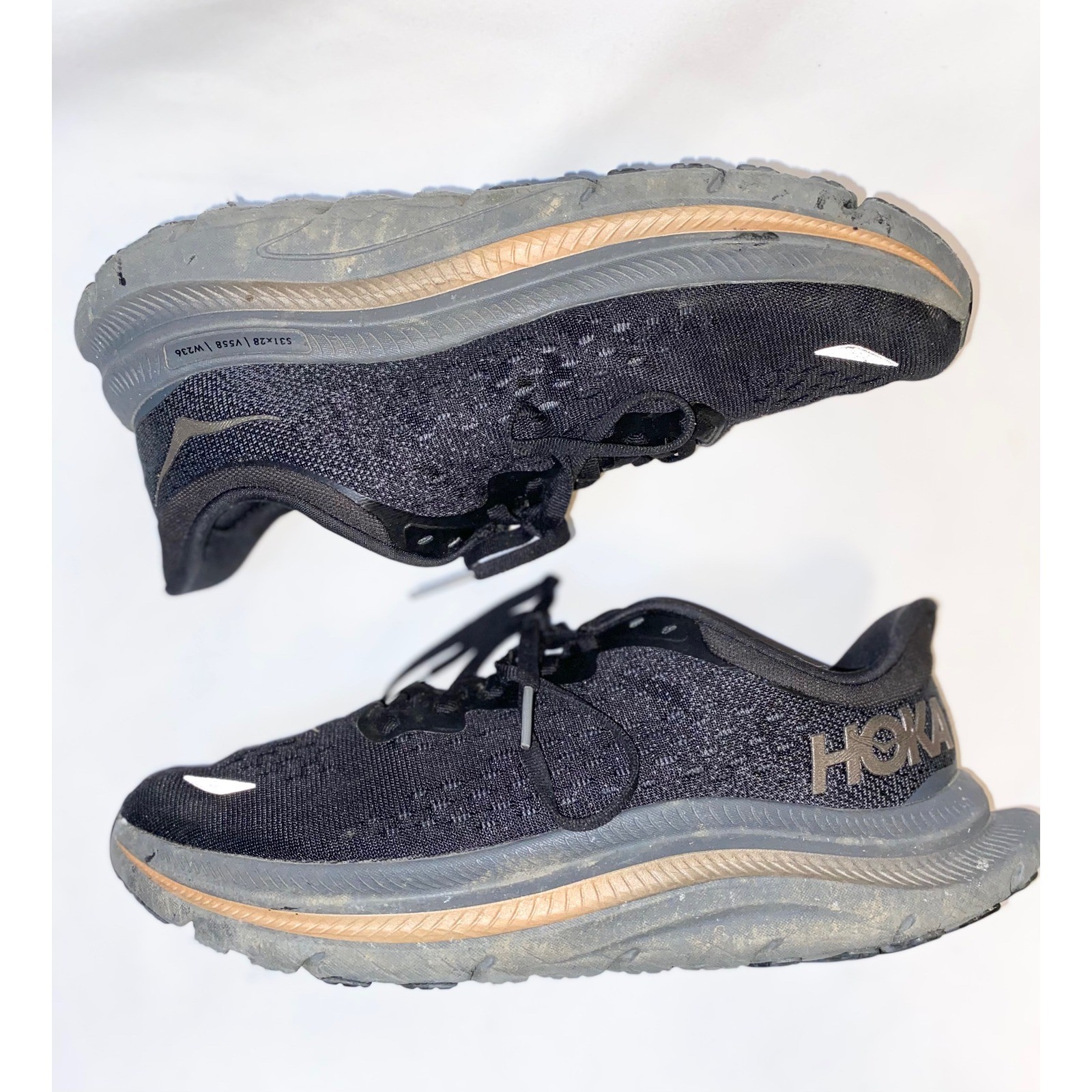 Hoka Kawana Black Copper Running Shoes Mens Trainers Sneakers 1123163-BCOP thumbnail 11