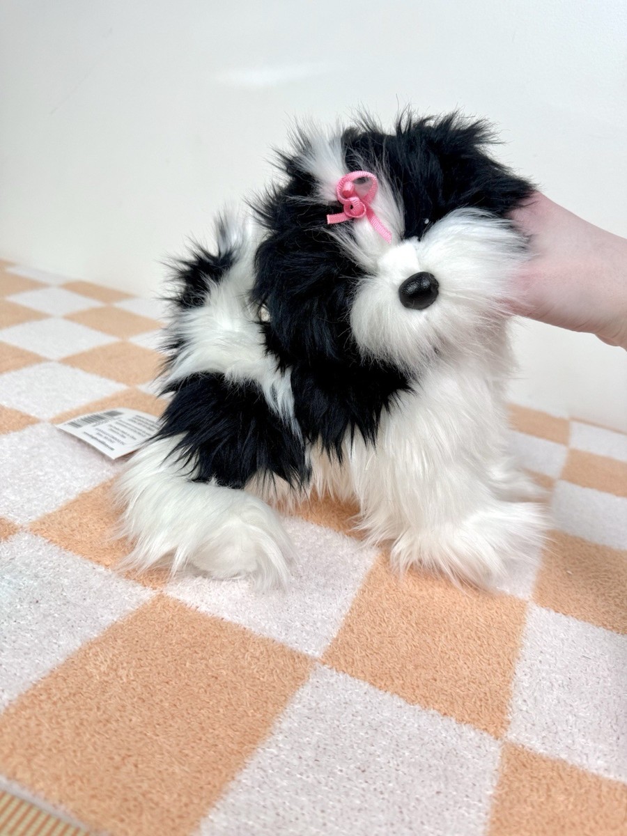 New Rare Old Moonie Shih Tzu Retired Plush Dog Douglas Cuddle Toys
