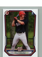 2026 Topps Bowman Sam Petersen Washington Nationals #BP-122 Bowman 1st