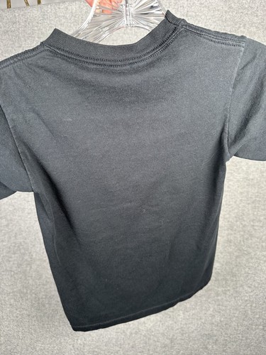 Vintage Mickey Mouse Kids Shirt Florida Velva Sheen Black Neon Small 6-8 USA - Picture 8 of 10