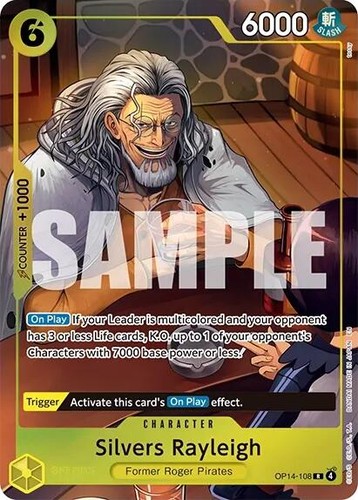 2025 ONE PIECE JAPANESE OP11-A FIST OF DIVINE SPEED #005 SILVERS