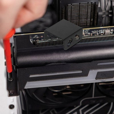  10 stücke Dual Fan Mount Rack PCI Slot Bracket Computer Kühlerhalter Lüfter
