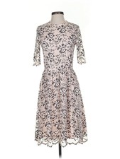 NWT Ganni Women Gray Cocktail Dress 36 eur