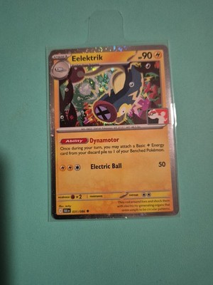 Eelektrik 031/086 Cosmos Holo Pokemon Play! Prize Pack Play Stamp Series 8