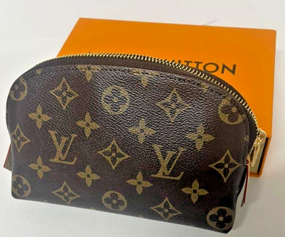 LOUIS VUITTON Monogram Pochette Cosmetic PM Pouch M43996 LV Auth 169647