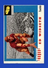 1955 Topps All-American Set-Break # 48 Ed Widseth EX-EXMINT *GMCARDS*