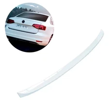 Volkswagen Jetta Mk6 Rear Trunk Spoiler White 2011-2018 Sedan