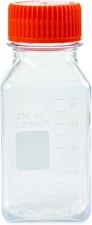 Corning Square PET Wide Mouth Bottle Sterile 250 mL Capacity