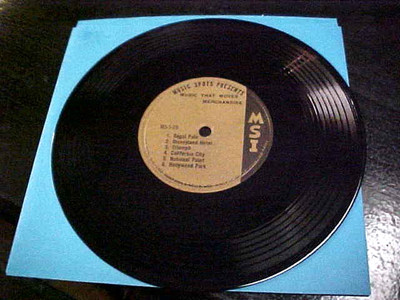 RADIO JINGLES COMMERCIALS 7'' Promo REGAL BEER - DISNEYLAND - Hollywood  KANS AM