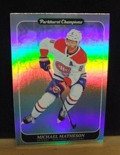 2023-24   michael matheson    parkhurst champions   rainbow   canadiens