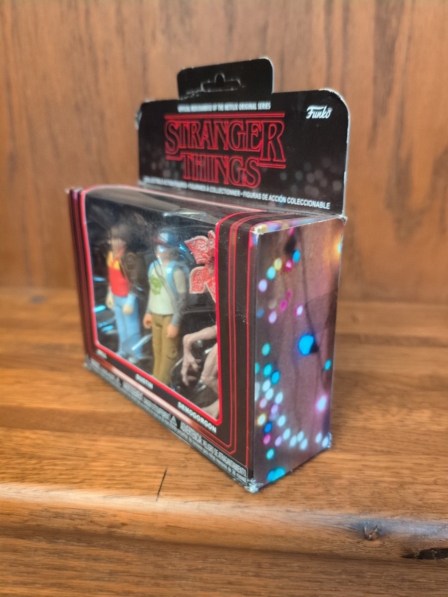 (未使用･未開封品)　Funko - Figurine Stranger Things - 3 Pack Will Dustin demogorgon 8cm - 0889698208345 wyeba8q Funko Stranger Things Will, Dustin Demogorgon 3.75 Action Figure 3