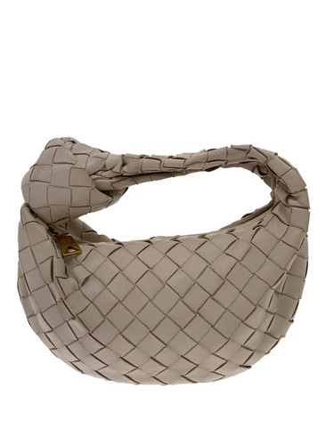Bottega Veneta Mini Jodie Handbag Leather WHT Unisex #SSB12857