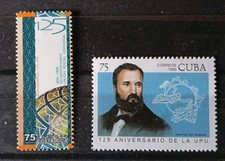 RL19 - UPU Anniversary 1999 - Cuba and Costa Rica MNH