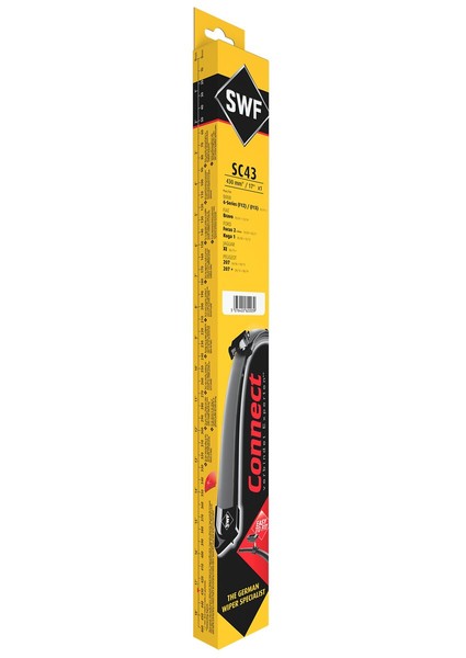 SWF Scheibenwischer 1 Flachbalkenwischblatt Beifahrerseitig (262203) FüR Fiat-image
