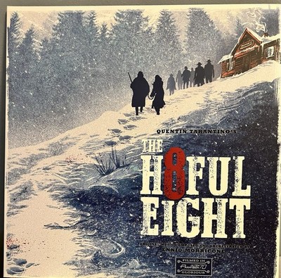 ENNIO MORRICONE  Quentin Tarantino s THE H8FUL EIGHT -  2xLP BLACK 180g + Poster