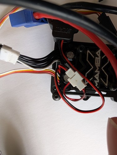 Castle Creations Mamba X WP ESC/1406-5700kV Motor & B-link Bluetooth Traxxas 2wd - Picture 2 of 6