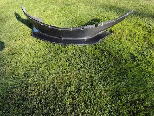 Mclaren 600LT, Front Bumper, Lower Section, Carbon Fiber, Used, 13AB601RP