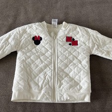 Minnie Mouse Girls Jacket White Size 5
