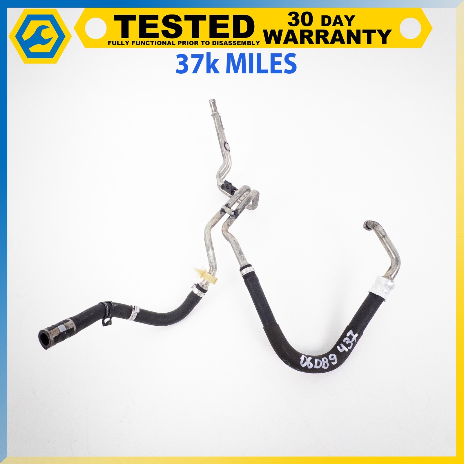 05-12 ASTON MARTIN DB9 DBS POWER STEERING COOLING HOSE PIPE LINE OEM