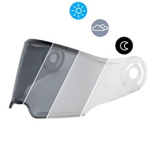 Daytona C6 Photochromic Smoke Outer Shield Tr...