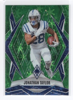 2025 Panini Phoenix - Jonathan Taylor #145 Green Winter /149 Colts