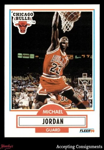 1990-91 Fleer #26 Michael Jordan CHICAGO BULLS HOF