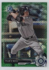 2017 Bowman Chrome Prospects Mega Box Green Refractor 16/99 Tyler O'Neill 13iq