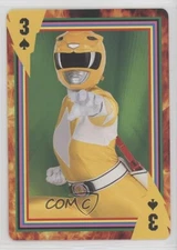 2019 NMR Mighty Morphin Power Rangers Playing Cards The Yellow Ranger #3S 2rz