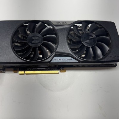 EVGA GeForce GTX 960 4GB GDDR5 Graphics Card 02G-P4-2966-KR USED