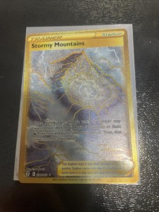 Stormy Mountains 232/203 Pokemon Evolving Skies Sword Shield Secret Rare NM UN1
