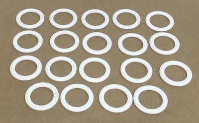 McMaster-Carr PTFE Gasket For 1-1/2 Inch Tube Fitting 43315K24 [Lot of 19] NOS