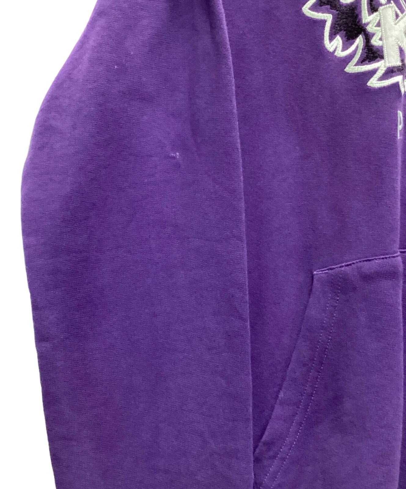 KENZO Tiger Pullover Felpa con Cappuccio Taglia: M Viola Uomo FB65SW3334XA