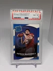 Panini Donruss Rated Rookie Patrick Mahomes II #327 PSA 8 Kansas City Chiefs