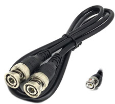 4 Pack - 3 Feet 1 Meters BNC to BNC 75-Ohm Coax Cable