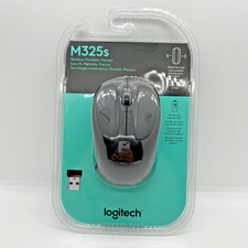 Logitech M325S Wireless Optical Mouse 2.4GHz USB Nano Receiver NEW Sealed