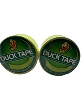 2 Packs Duck 1.88 in. x 15 yd. Fluorescent Citrus Colored Duct Tape