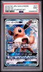 2018 POKEMON JAPANESE SUN & MOON EEVEE GX STARTER SET #017 EEVEE GX PSA 9